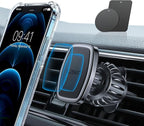 Magnetic Phone Holder for Car, Car Phone Holder Magnetic with Upgraded Clip & Ultra 6 Strong Magnets, Magnetic Car Phone Mount Magnet for Car Automobile Cradles, Soporte de Telefono para carro