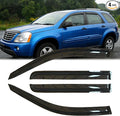 4pcs Original Shatterproof Rainproof Window Wind Deflectors for 2005-2009 Chevrolet Equinox/Pontiac Torrent,Outside Mount Rain Guards Sets,Nice Looking Window Visors for Cars,Vent Deflector 94319