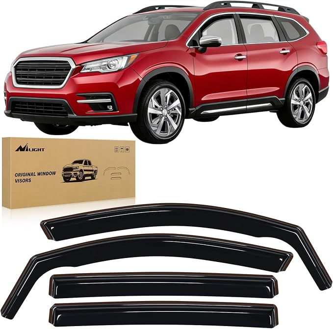 Vent Window Visors for Ascent 2019 2020 2021 2022 2023 2024, in-Channel Rain Guards, Original Window Deflectors-4PCS