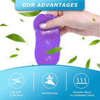 Car Cleaning Gel,Reusable Car Cleaning Putty for Interior Detailing, Car Cleaning Supplies, Auto Detailing Tools, Car Slime for Dust Removal, Car Accessories Interior, Car Cleaning Kit(Purple,5.0 OZ)