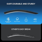 4Pcs Set Tape-On Rain Guards Window Visors for Acura RDX 2019-2024 Window Deflectors Black