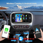 2+64G Car Radio for Chevy Colorado GMC Canyon 2015 2016 2017 | Car Stereo with Wireless Carplay Android Auto Bluetooth Touch Screen with WiFi FM GPS SWC Backup Camera