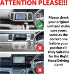 for Honda Stepwgn 2009-2015 RHD Car CarPlay Android Auto Navigation Stereo GPS Radio Reverse Camera Display 10" IPS Touchscreen Headunit Tablet Pad Media Player, if Applicable Quad Core 4G+64G