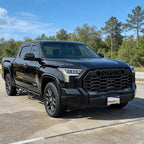 2022 2023 2024 2025 2026 Smoke in-Channel Rain Guards Window Visors Compatible with Toyota Tundra CrewMax Cab, Window Deflectors Vent Deflector Sun Shade Pickup Truck Accessories