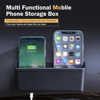 Car Storage Bag, Multifunctional Center Console Organizer, Car Side Storage Pocket Tray, for Seats Doors Consoles (Black)