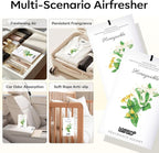 12 Packs Honeysuckle Scented Sachets for Drawer and Closet, Long Lasting Air Freshener Fresh Scents Potpourri Bags Home Fragrance for Room Car Small Space