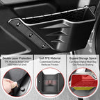 2PCS Front Door Storage Pockets for Ford Bronco Accessories 2025,Side Organizer Box Insert Cup Holder fit Bronco 2/4-Door 2021 2022 2023 2024 Replacement Expansion Interior Accessories