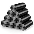Mini Car Trash Can Bags, 10 Packs total 300 Count Black Garbage Bags | Tear-Resistant, Trash Bin Liner Refills, Disposable Garbage Bags for Car, Home Office(Vehicle Trash Can is not Included)