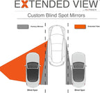 NXTGEN Extended View Mirrors - Compatible with 2020-Present Toyota Supra | MKV Supra Blind Spot Mirrors - 2 Piece Set (Left & Right)