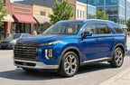 2020-2025 Tape-on Rain Guards for Hyundai Palisade Side Window Deflector Visors SE SEL XRT Limited Calligraphy Durable Tinted Vent Shade 2021 2022 2023 2024