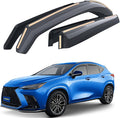 Goodyear Shatterproof Window Deflectors for Lexus NX 2022-2026, Tape-on Rain Guards, Window Visors, Vent Deflector Visor, Car Accessories, 4 pcs. - GY008093