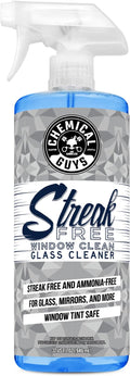 Streak Free Window Cleaner – Ammonia-Free Glass Cleaner for Crystal Clear Clarity, Safe on Tint, Mirrors, Touchscreens, Windshields, and Chrome, 32 fl oz