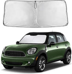Windshield Sunshade Compatible for Mini Countryman Cooper 2011-2014 2015 2016, Sun Visor for Front Windshield & Window Sun Shade Cover, UV Heat Blocker & Protector, Car Accessories