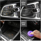 Cleaning Gel for Car Detailing Car Vent Cleaner Cleaning Putty Gel Auto Car Interior Cleaner Dust Cleaning Mud for Cars and Keyboard Cleaner Cleaning Slime Purple
