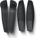 4P Door Side Storage Organizer for Tesla Model Y Juniper 2025 2026 | Standard/Premium/Performance, Front & Rear Door Slot Pocket Box, Insert Tray, TPE Model Y Juniper 2026 Accessories, Black
