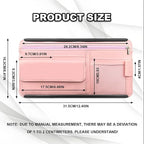 Car Sun Visor Storage Bag, Soft Leather Surface Organizer, Scratch-Resistant Auto Sunshade Organizer Bag, Can Store ID Card, Eyeglasses, Pen, Driving License etc (Pink)