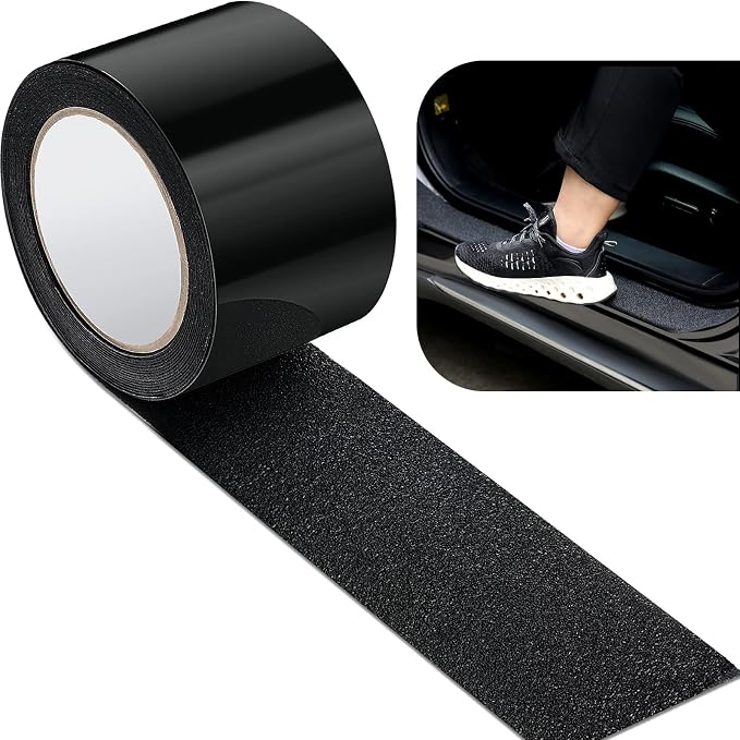 Car Door Edge Guards Door Sill Protector Automotive Entry Guard Anti Collision Scuff Sill Trim Protection Strips for Most Cars Vehicles Accessories(2.8 Inch Wide, 16.4 Feet,Black)