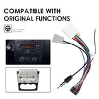 Car Stereo Wiring Harness for Nissan Altima, Rogue, Murano, Qashqai, Sentra 2007–2013, Plug & Play Cable for Android Head Unit with 16-Pin Power Socket, for Steering Wheel Control, FM/AM Radio