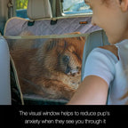 Truck Seat Cover for Dogs 100% Waterproof Back Seat Cover for Crew Cab Machine Washable X-Large Pet Hammock with Side Flap Against Dirt and Fur for Large SUV and Truck Dog Seat Protector