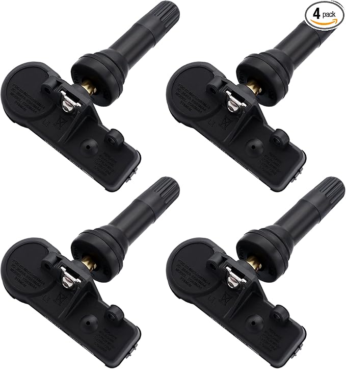 TPMS Tire Pressure Sensors 315MHz TPMS Sensor Fit for Ford 2006-2008 F-150 Fusion Escape Lincoln 2007-2010 MKZ Town Car Replaces # 6F2Z1A189A 6F2A1A176AE 6F2T1A150AE 7L1Z1A189A（4PCS）