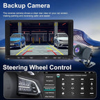 Upgrade Car Radio for Nissan Xterra Frontier 2000 2001 2002 2003 2004 2005 2006 2007 2008, 7 Inch Touch Scree Headunit Stereo with Wireless Carplay Android Auto GPS FM SWC WIFI Bluetooth Backup Camera
