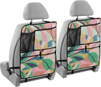 Kick Mats Backseat Protector with Anti Kick Design Offering Safety and Space for Backseat Essentials