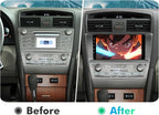 9 Inch IPS Touchscreen Android 12 Car Stereo for Toyota Camry 2006-2011 with Wireless CarPlay & Android Auto 2+32GB Car Radio, Support GPS, WiFi 6, Bluetooth,5.4, FM Radio, Backup Camera, SWC