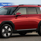 Window Visors Rain Guards for 2024 2025 2026 Hyundai Santa Fe, Out-Channel Window Vent Wind Deflectors Visors Shades for 24 25 26 Santa Fe