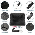 Car Trash Can – Multi-Purpose, Lightweight and Portable with Durable Water-Resistant Coating, No Installation Required, Practical and Ample Capacity, Variety of Colors.Mushroom