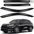 Window Rain Guard for Honda HRV 2023 2024 2025 2026 Outside Tape-On Shatterproof Sun Smoke Guard Vent Visor Side Window Wind Deflectors Accessories for Honda HR-V 2023 2024 2025 2026