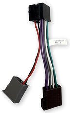 ASA Electronics 31100101 Wire Harness for Jensen Radios JHD22, JHD40BT, JHD12, JHD62, JHD1130, JHD1635BT and JCV1640BT; Total Length End to End 6.25 Inches; Visible Cable Length 4 Inches