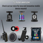 MobNetic Maxx - USA Assembled Magnetic Phone Holder for Car, Magnetic Car Phone Mount, 90-Degree Tilt, 360-Degree Rotation, Aluminum Metal, Compatible with iPhone & Android - Gunmetal