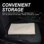 Car Seat Cover Protector Front Seats,for Gym Workout,Running,Swimming,Beach and Hiking,Waterproof Sweat Towel Bucket Seat Covers for Cars SUV Trucks (Off-White, 2Pcs)