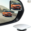 Blind Spot Mirrors - 2 Pack Fan HD Glass Frameless Convex Rear View Mirror with Wide Angle Adjustable Stick for Cars, Trucks, And Motorcycles Stuff Rearview Mirror Accessories Decor