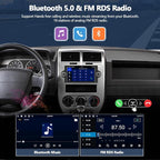 4G+64G Car Radio for Dodge Ram 1500 2500 3500 2006 2007 2008 with Wireless CarPlay Android Auto, 6.2 inch HD Touch Screen Car Stereo with Bluetooth 5.0 32EQ GPS WiFi FM Backup Camera