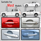 4Pcs Universal Car Door Edge Guards，Silicone Car Bumper Body Protector Trim Guard Auto Rearview Mirror Anti Collision Protector(Transparent)