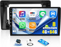 8 Core Qualcomm Android Car Stereo for Ford Explorer 2005-2010 10.1 Inch Touch Screen with CarPlay Android Auto 4G+64G Bluetooth Cooling Fan Weather Forecast UI Design Intelligent Voice