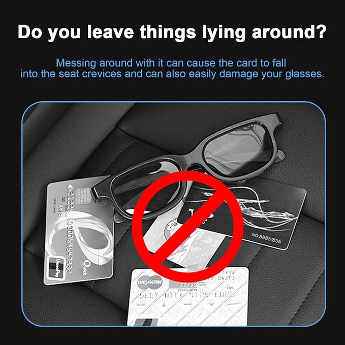Car Sun Visor Organizer, Small Auto Visor Organizer and Storage, Registration and Document Holder, Vehicle Accessories for Sunglasses, Document, Card, Pen, Driver License (Pink)
