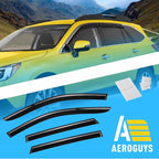 Extra Durable Window Deflectors Tape-On Window Visors Rain Guards Fit for Outback 2015-2019, Sun Visors, Wind Vent for Shades, Exterior Car Accessories - 4pcs. AG0876