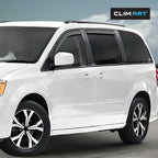 in-Channel Incredibly Durable Rain Guards for Dodge Grand Caravan 2008-2020, Original Window Deflectors, Vent Window Visors, Vent Deflector, 4 pcs. - 608252