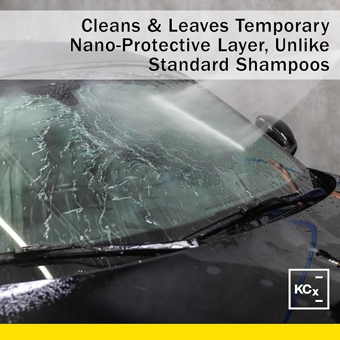 NanoMagic Shampoo - Auto Soap with Gloss Cleaning, Water-Repellent, Nano Shampoo Layer (1 Liter)