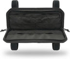Visor Organizer, Car Sun Visor Organizer for Trucks & Auto, Tactical Molle Visor Panel with Large Capacity Storage, Keep Car Accessories Neat, Fits SUV Sedan Off-road Vehicles, Black,12.8x7x1.2 Inch