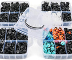 1045Pcs Car Push Retainer Clips & Auto Fasteners Assortment -30 Most Popular Sizes Nylon Bumper Fender Rivets with Fasteners Remover an 10 Cable Ties for Toyota GM Ford Honda Chevy