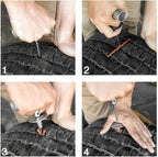 50003L Universal Heavy Duty Tire Repair Kit | 57 Piece Value Pack | Fix Punctures and Plug Flats | Ideal for Cars, Trucks, Motorcycle, ATV, Jeeps, Off Road Vehicles, RV, Tractors …