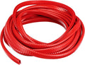 U Channel Edge Trim, 16.4ft Length Rubber Guard Seal Strip Edge Protector Fit for 1-2.5mm Edge, (15/64" W x 25/64" H) Red