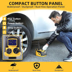 Electric Car Jack Hydraulic Cordless Remote Control 5 Ton 18V Automatic Small Portable Tire Change Kit Emergency Repair Tire Tools for SUV Sedans Vehicle MPV