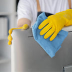 Microfiber Cleaning Cloths (Value Pack of 100) - Size 12 x 12 Inches, Highly Absorbent Cleaning Rags, Lint Free, Reusable and Washable, Microfiber Towels for Cars