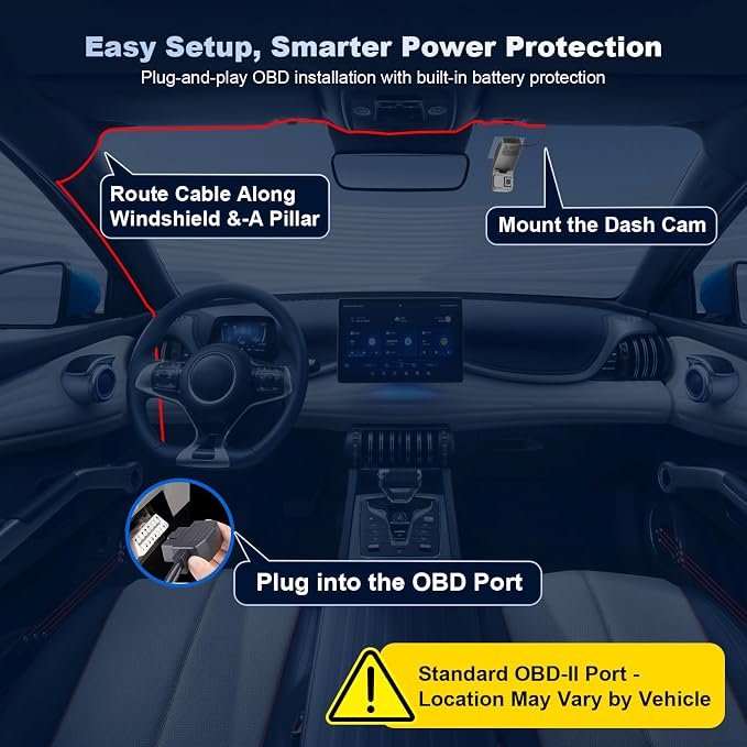 4G LTE Cellular Dash Cam with Live View & GPS Tracking, Car Security Camera | Anti-Theft Protection for Vandalism and Parked Cars | Dual Lens | Impact Detection | Real-Tme Alerts | Radar Detection