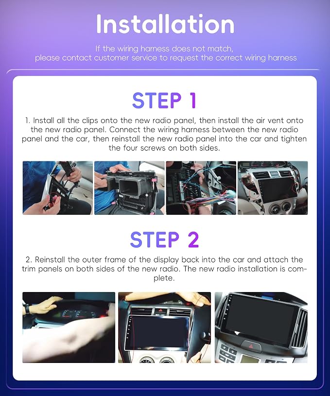 4G+64G Android 15 Car Stereo for Toyota Yaris Vios 2007-2014, 10.1" IPS Touch Screen Radio with Wireless Carplay Android Auto GPS Navigation/32 EQ/Bluetooth 5.0/5Ghz WiFi/AHD Backup Camera/SWC