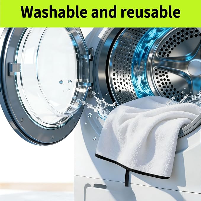 Towel Bucket Seat Cover Waterproof White Machine Washable for Athletes Running Swimming Boxing Workout Outdoor Sports